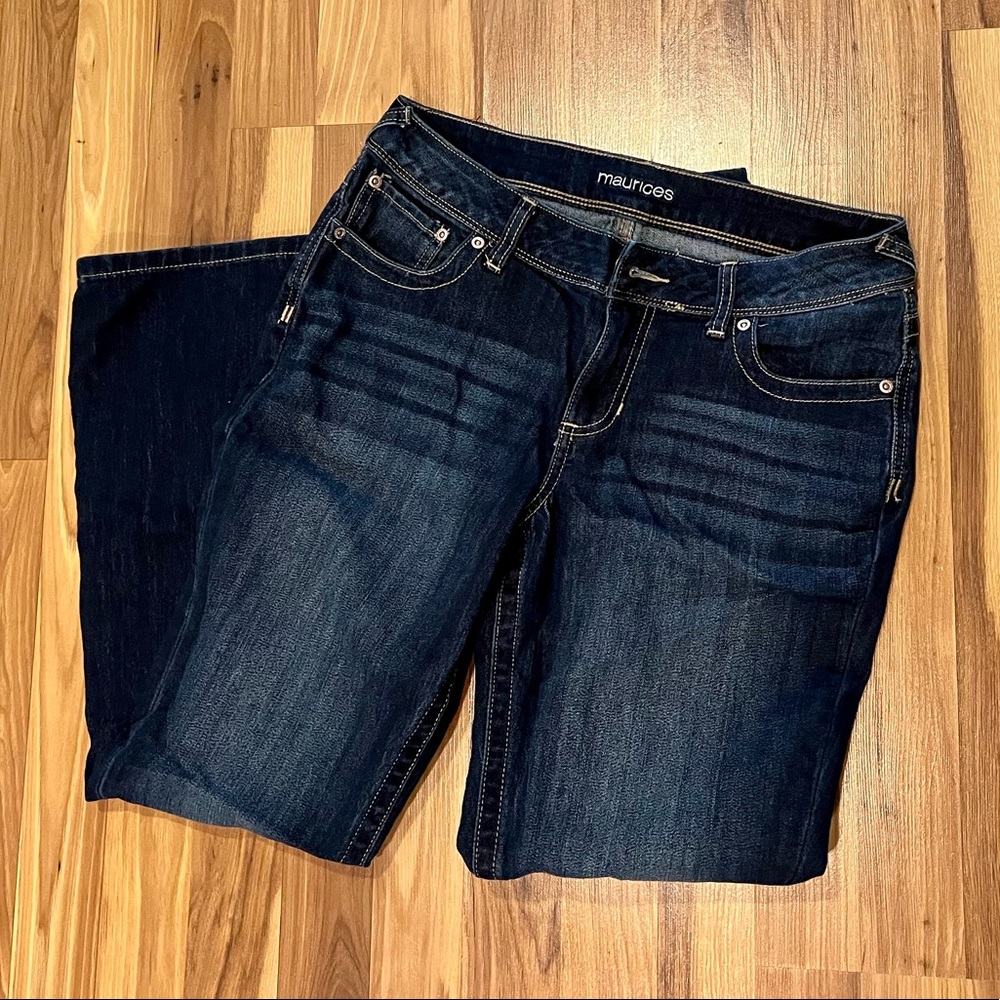 Maurices Dark Wash Boot Cut Jeans